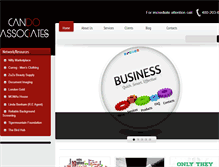 Tablet Screenshot of candoassociates.com